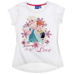 Bluza Ana si Elsa - bluza cu maneca scurta