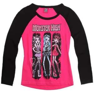 Bluza cu maneca lunga fete Monster High - Hello Kids