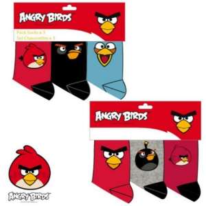 Ciorapi baieti Angry Birds set trei perechi