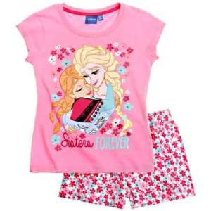 Pijama cu maneca scurta Disney Frozen