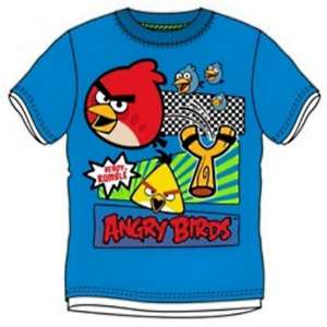 Tricou cu maneca scurta Angry Birds - Hello Kids