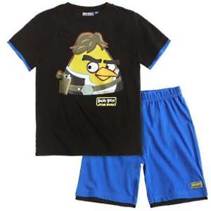 Tricou cu maneca scurta si Bermuda Angry Birds Star Wars 