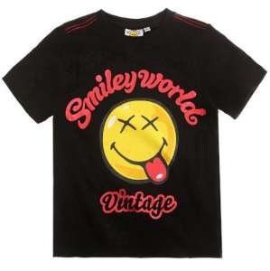 Tricou cu maneca scurta Smiley