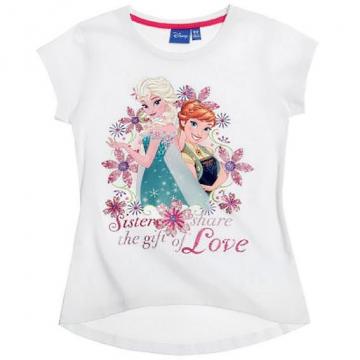 Bluza Ana si Elsa - bluza cu maneca scurta