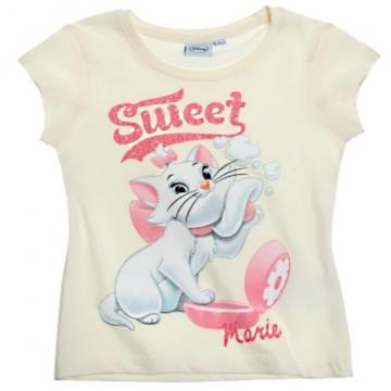 Bluza cu maneca scurta Disney Marie - Hello Kids