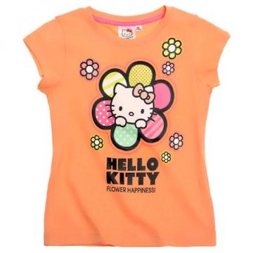 Bluza cu maneca scurta Hello Kitty 