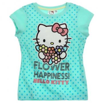 Bluza cu maneca scurta Hello Kitty