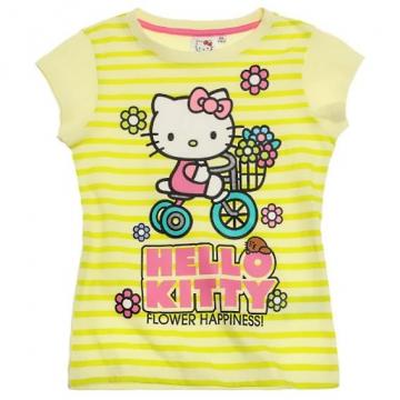 Bluza cu maneca scurta Hello Kitty 