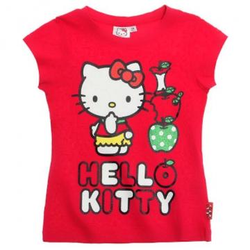 Bluza cu maneca scurta Hello Kitty