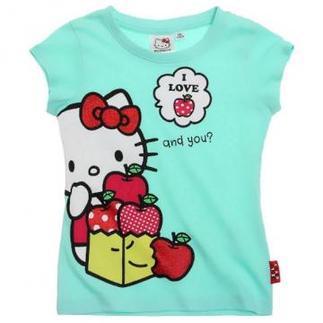 Bluza cu maneca scurta Hello Kitty