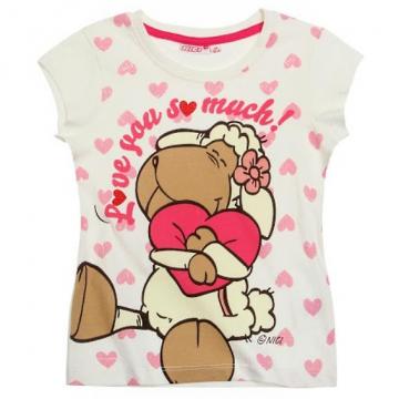 Bluza cu maneca scurta Nici - Hello Kids