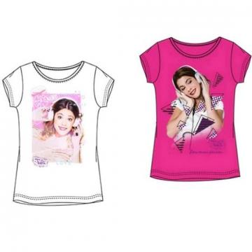 Bluza maneca scurta Violetta Disney - Hello Kids