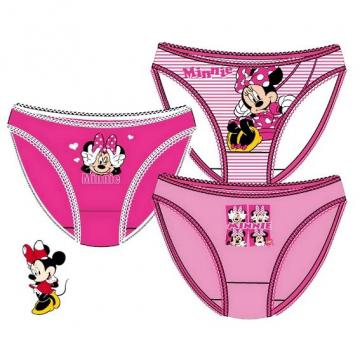 Chiloti fete Disney Minnie Mouse nou - set 3 buc