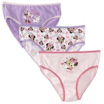 Chiloti fete Minnie Mouse - set 3 buc