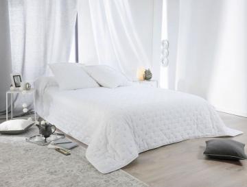 Cuvertura alba eleganta 5086 Leonie 230x250 cm