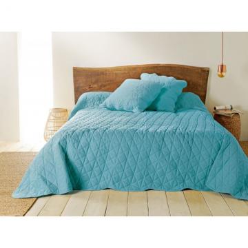 Cuvertura albastra pat 5097 Toscane 230x250 cm