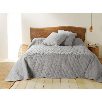 Cuvertura gri pat 5097 Toscane 230x250 cm