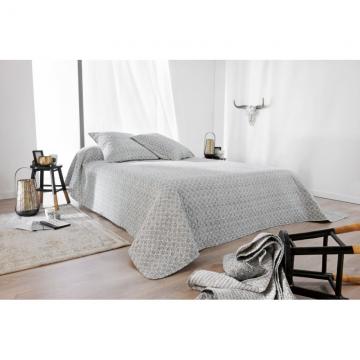 Cuvertura pat moderna gri 5080 Seville 230x250 cm
