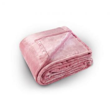 Cuvertura roz pufoasa 5074 Pilonga 220x240 cm