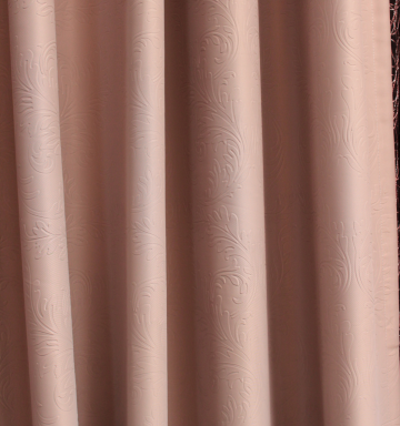 Draperie blackout bej imprimat