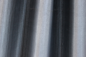 Draperie blackout dungi verticale gri cu negru