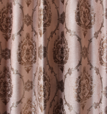 Draperie blackout floral bej
