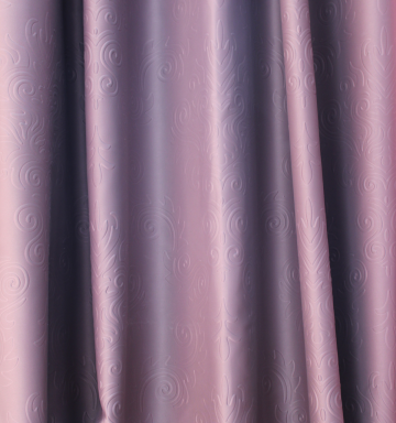 Draperie blackout imprimeu maro