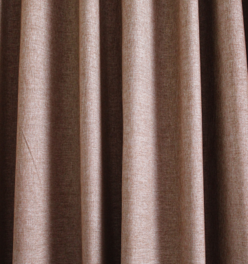 Draperie blackout in maro
