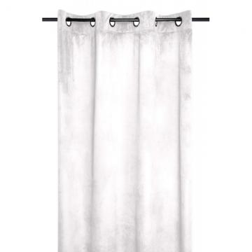 Draperie catifea bej Danae Ivoire 140x260 cm