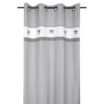 Draperie gri bumbac chic Charmelia Gris 140x260 cm