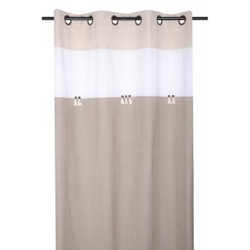 Draperie living bumbac Albertine Naturel 140x260 cm