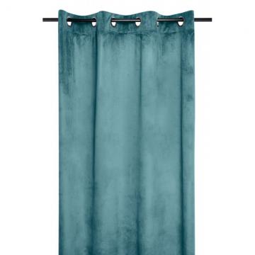 Draperie turcoaz catifea Danae Celadon 140x260 cm