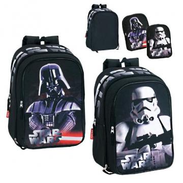 Ghiozdan Star Wars cu doua fete interschimbabile - Hello Kids