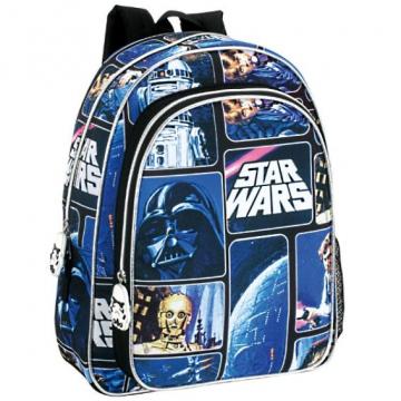 Ghiozdan Star Wars Space trolley optional - Hello Kids