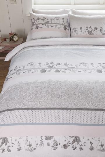 Lenjerie pat provence florala Pale Pastel 200x200/220 cm