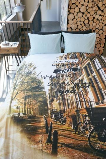 Lenjerie pat tineri Wanderlust dormitor 200x200/220 cm