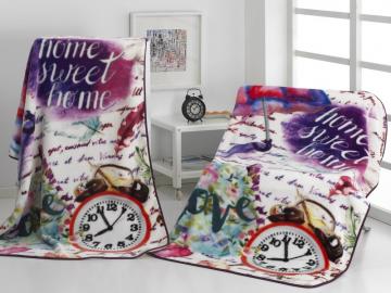 Patura fetite colorata Home Sweet A91 130x170 cm