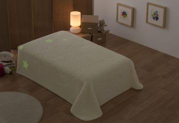 Patura pufoasa copii stele luminoase 6914 110x140 cm