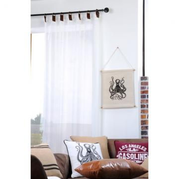 Perdea alba inele Factory House 140x260 cm