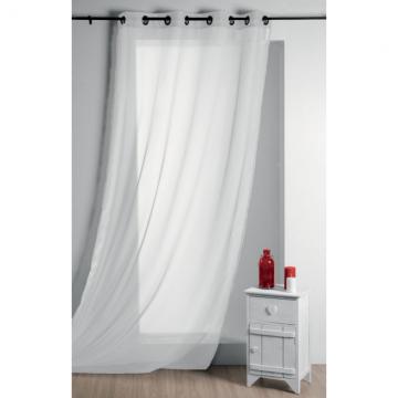 Perdea alba Lisa Blanc 135x260 cm