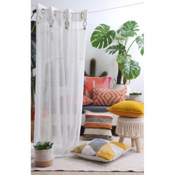 Perdea bej pe inele California Ecru 140x260 cm