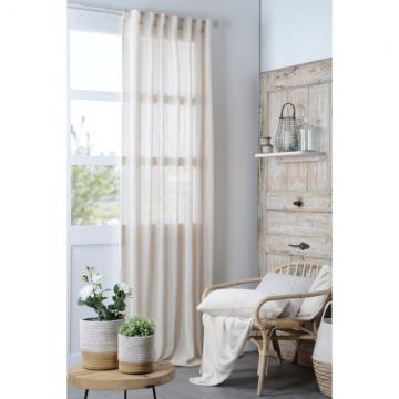 Perdea crem confectionata Madrid Naturel 140x260 cm