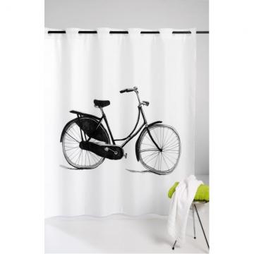 Perdea dus alba retro Bicycle 216 180x200 cm