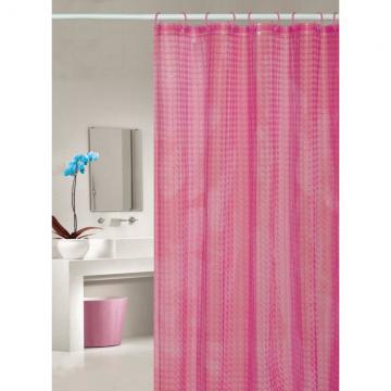 Perdea dus roz transparenta Bubbles 107 180x200 cm