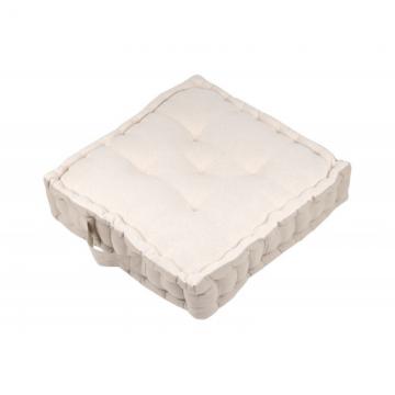 Perna bej podea sezut Iceland Ecru 45x45x10 cm