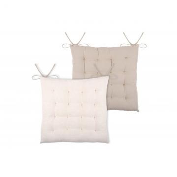 Perna bej scaun bumbac Iceland Ecru 40x40 cm
