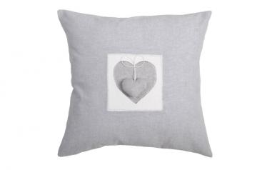 Perna decorativa gri alb 1717 Joliesse1 40x40 cm