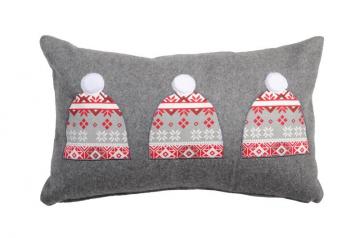 Perna gri lana Bonnet 30x50 cm