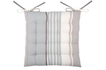 Perna gri scaun capitonata Canarias Gris 40x40 cm