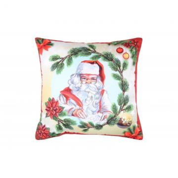 Perna mos Craciun Jinglebells Rouge 40x40 cm